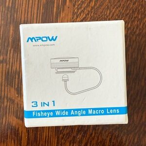 MPOW fisheye wide angle lens for smartphone